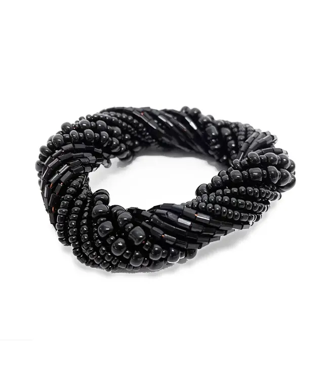 Bazar Bizar De Beaded Servetring - Set van 4