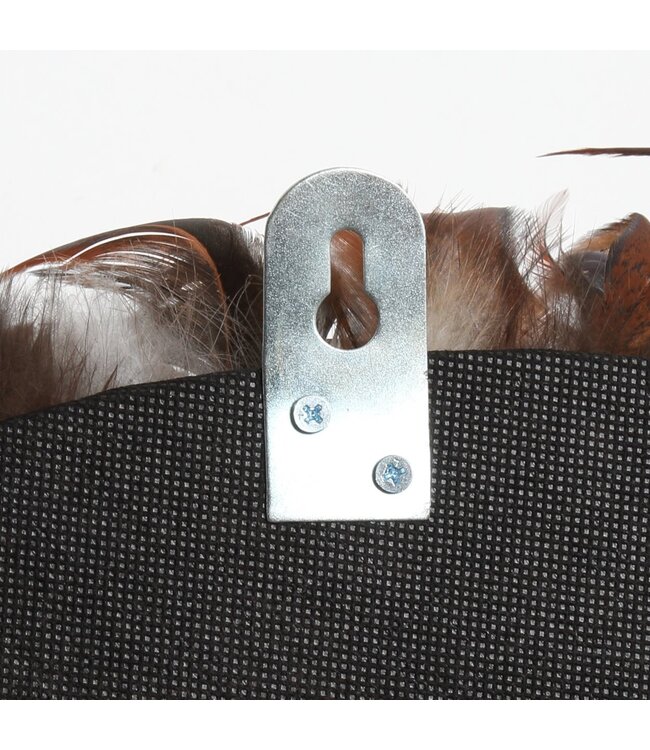 Bazar Bizar De Coastal Juju Muurdecoratie - Zwart Bruin - L