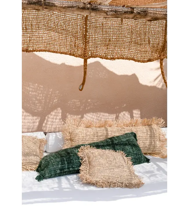 Bazar Bizar De Oh My Gee Kussenhoes - Donkergroen - 35x100