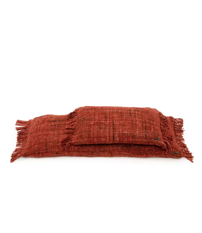 Bazar Bizar De Oh My Gee Kussenhoes - Kersenrood - 35x100