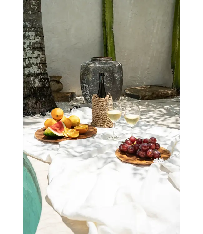 Bazar Bizar De Teak Root Rond Bord - M