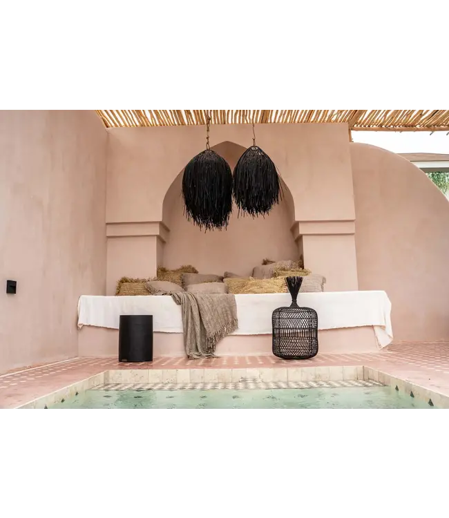 Bazar Bizar De Tribe Kruk - Naturel Zwart