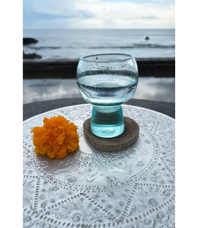 Bazar Bizar De Teak Root Boho Onderzetter