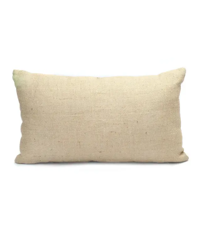 Bazar Bizar De Jute Kussenhoes - Naturel - 60x35