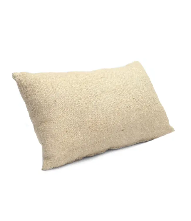 Bazar Bizar De Jute Kussenhoes - Naturel - 60x35