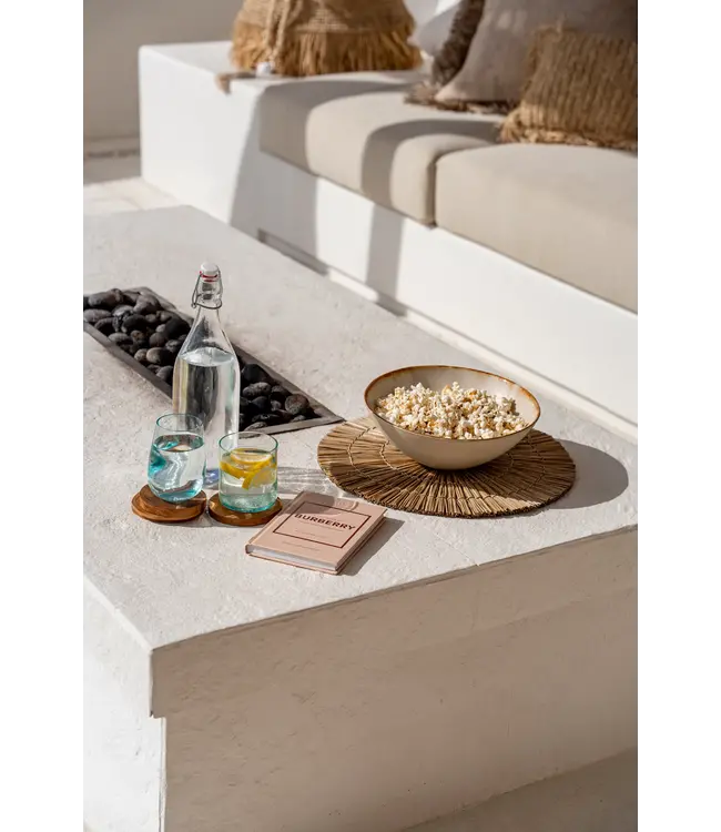 Bazar Bizar De Teak Root Boho Onderzetter