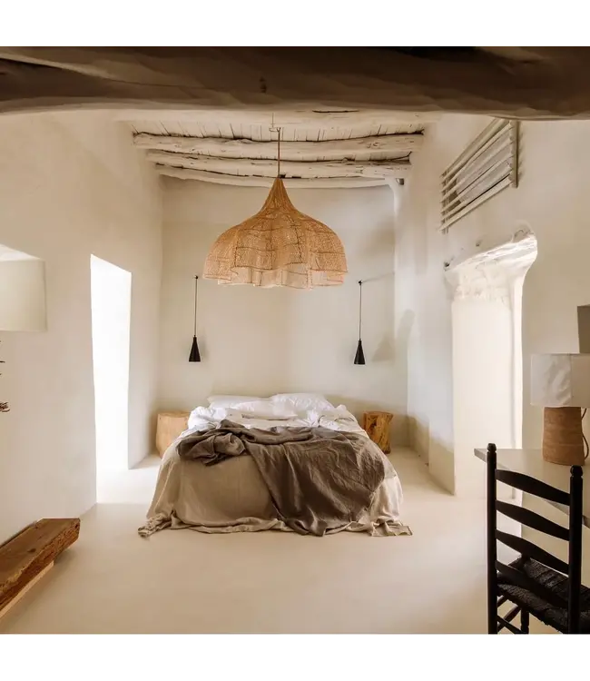 Bazar Bizar De Whipped Hanglamp - Naturel - XXL