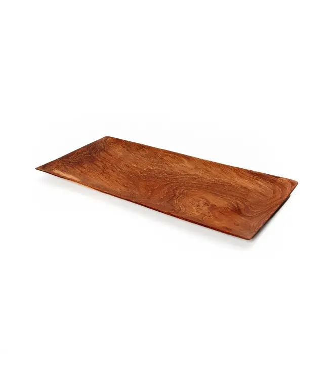 Bazar Bizar De Teak Root Sushi Bord - M