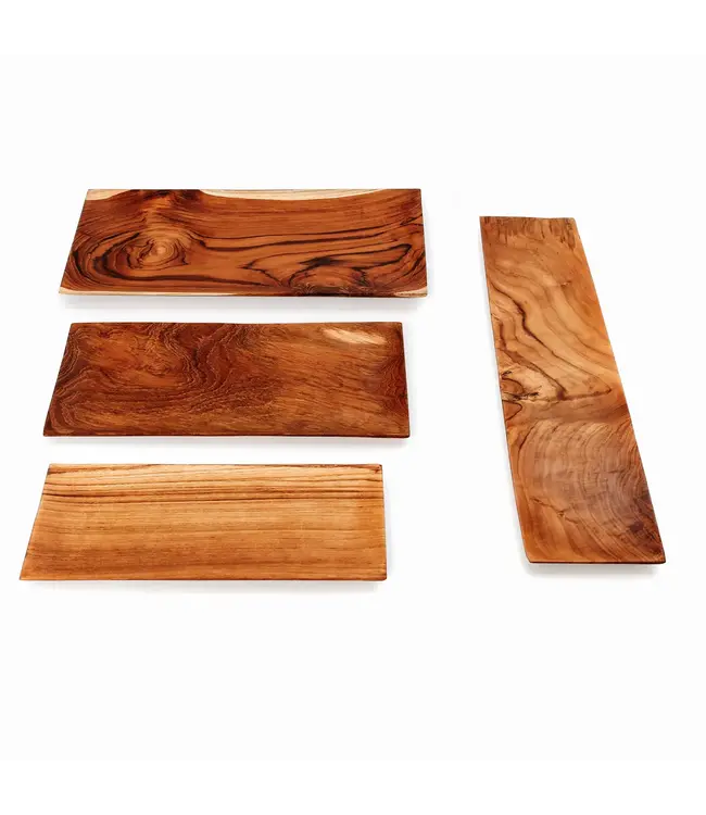Bazar Bizar De Teak Root Sushi Bord - M