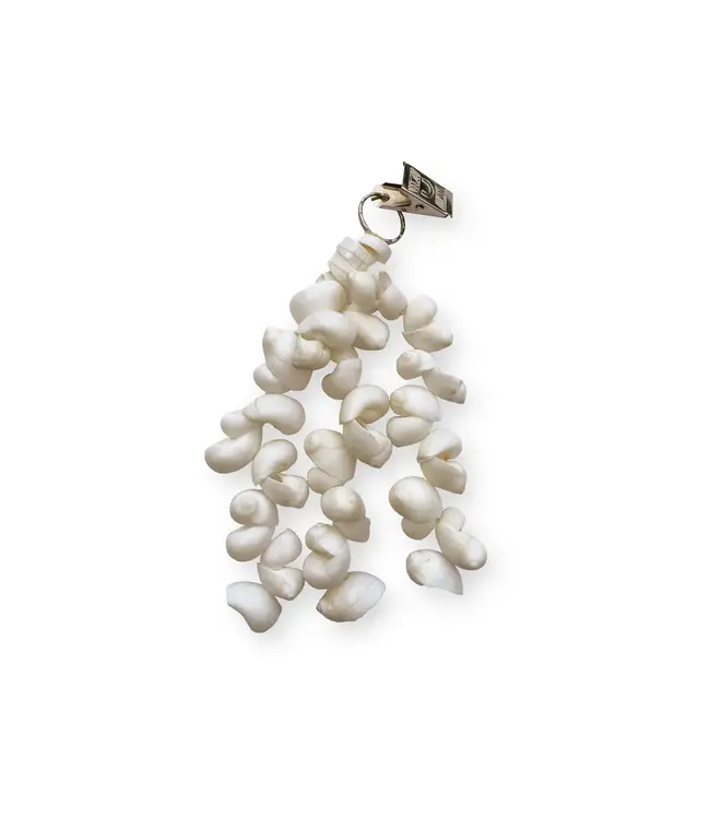 Bazar Bizar De Tafelkleedhanger - Wit - Set van 4