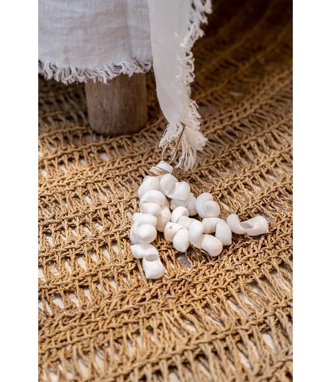 Bazar Bizar De Tafelkleedhanger - Wit - Set van 4