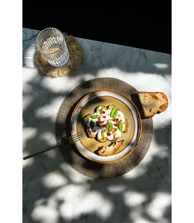 Bazar Bizar De Beaded Placemat - Goud