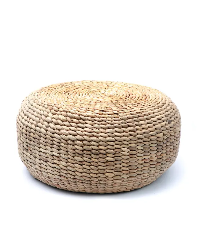 Bazar Bizar De Hyacinth Poef - Rond - 60
