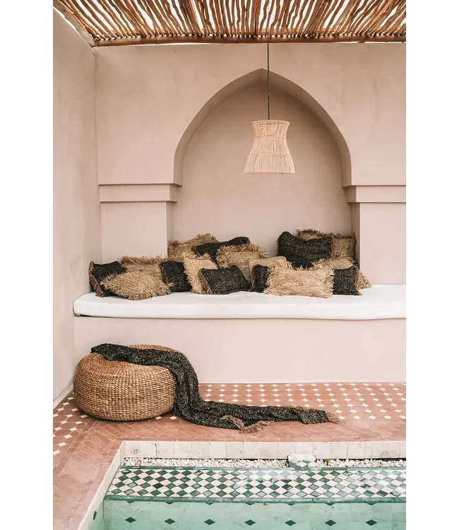 Bazar Bizar De Hyacinth Poef - Rond - 60