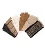 Bazar Bizar Het Oh My Gee Bestekzakje - Beige Zwart - Set van 4