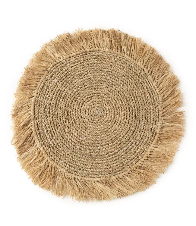 Bazar Bizar De Seagrass Raffia Placemat - Naturel