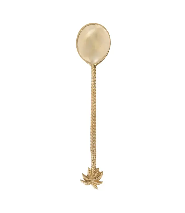 Bazar Bizar De Palmboom Salade Lepel - Goud