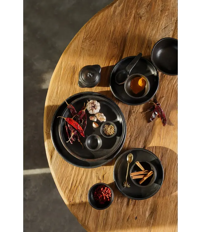 Bazar Bizar De Palm Tree theelepel - Goud