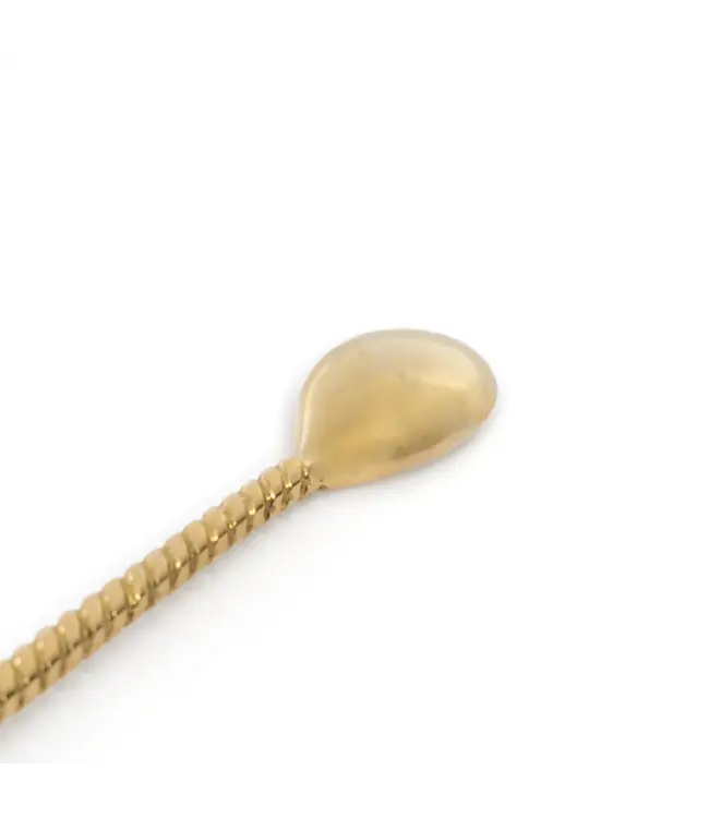 Bazar Bizar De Pineapple Lange Lepel - Goud