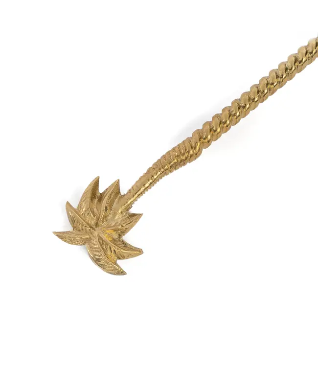 Bazar Bizar De Palmboom Lange Lepel - Goud