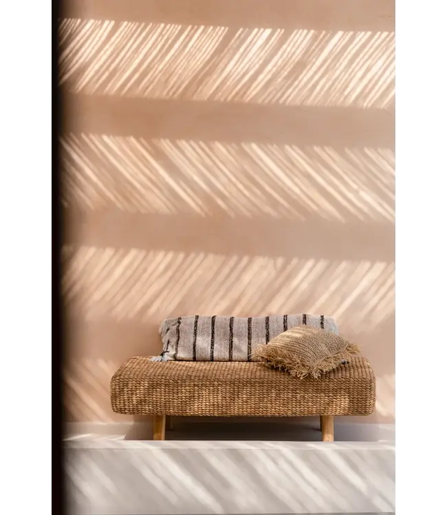 Bazar Bizar De Oh My Gee Kussenhoes - Bohemian Wit - 35x100