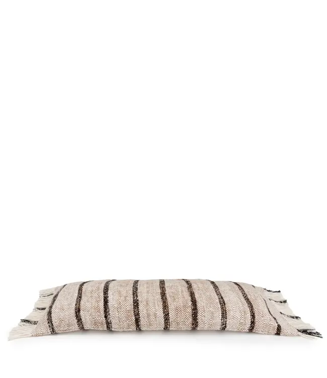 Bazar Bizar De Oh My Gee Kussenhoes - Bohemian Wit - 35x100