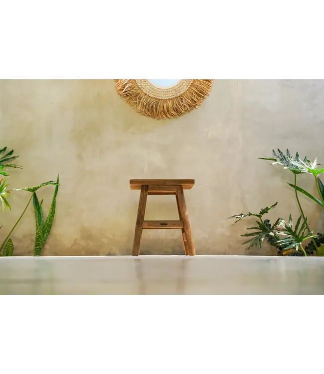 Bazar Bizar De Yoke Kruk - Naturel - L