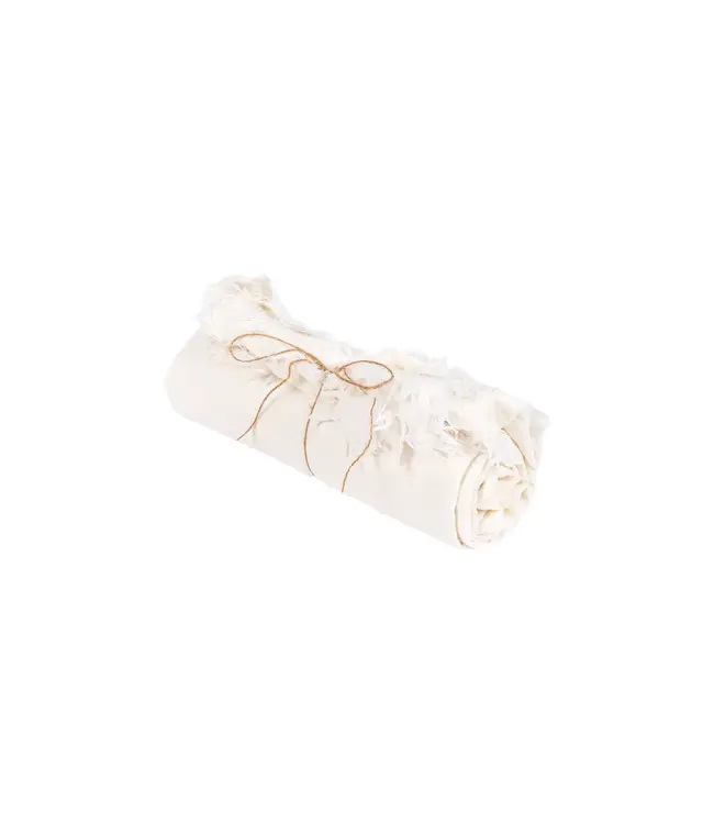 Bazar Bizar Het Linnen Tafelkleed - Wit - 180x300