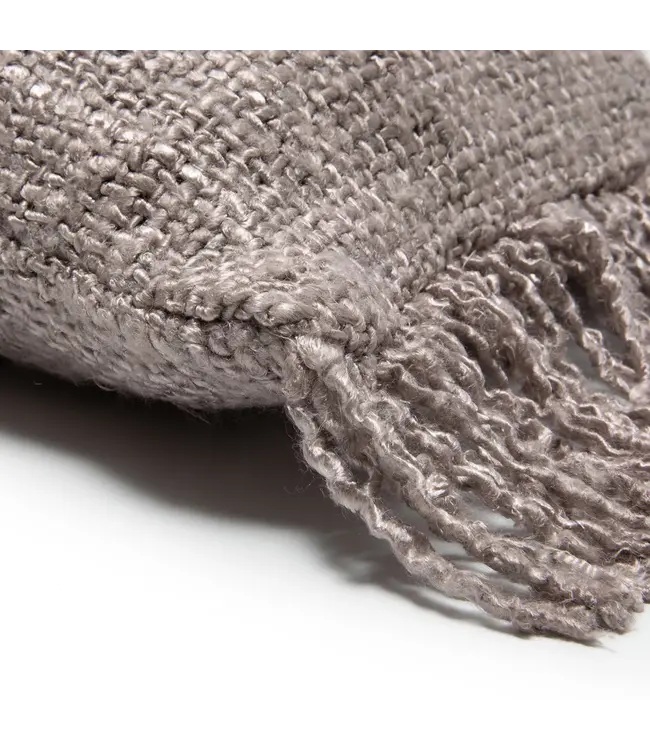 Bazar Bizar De Oh My Gee Kussenhoes - Parel Grijs - 35x100