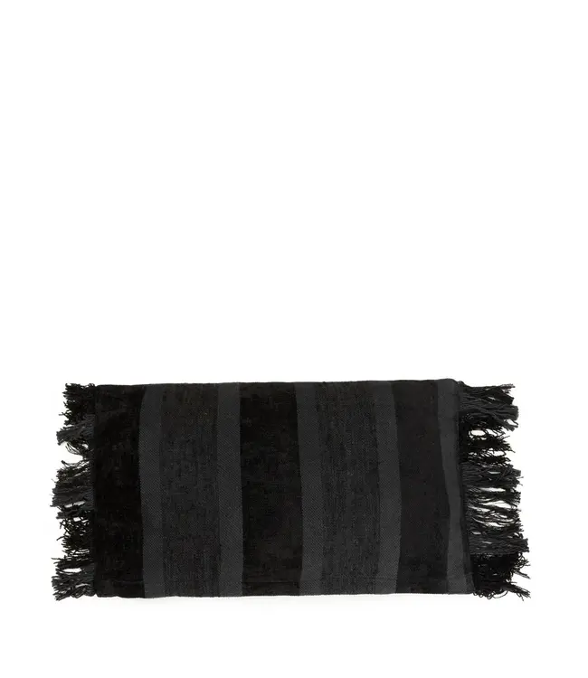 Bazar Bizar De Oh My Gee Kussenhoes - Zwart Fluweel - 30x50