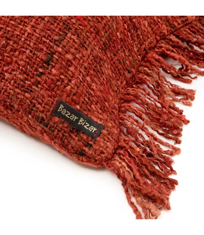 Bazar Bizar De Oh My Gee Kussenhoes - Kersenrood - 35x100