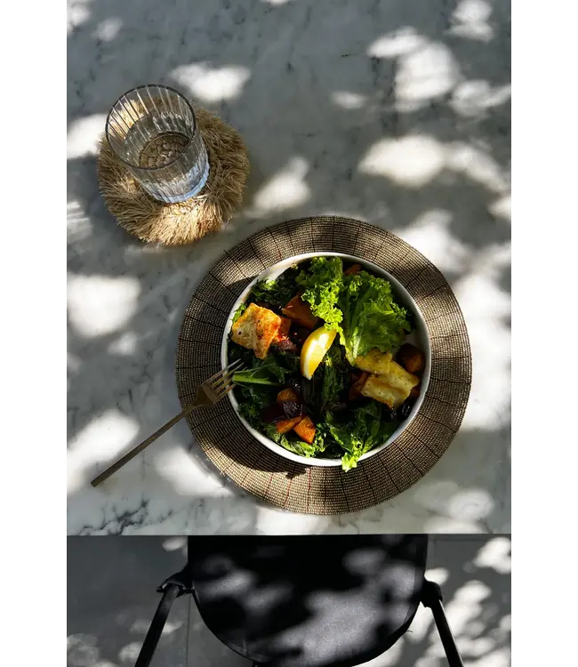 Bazar Bizar De Beaded Placemat - Goud