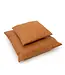 Bazar Bizar De Four Panel Leather Kussenhoes - Camel - 40x40