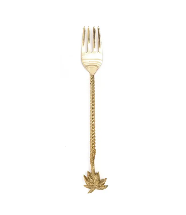 Bazar Bizar De Palmboom Vork - Goud