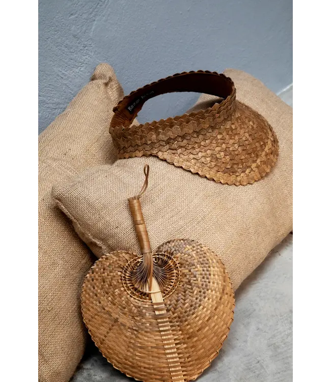 Bazar Bizar De Jute Kussenhoes - Naturel - 60x35