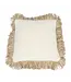 Bazar Bizar De Saint Tropez Kussenhoes - Naturel Wit - 60x60