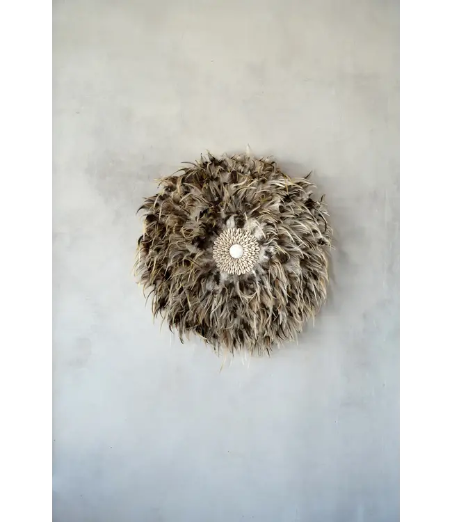 Bazar Bizar De Coastal Juju Muurdecoratie - Grijs Bruin - M