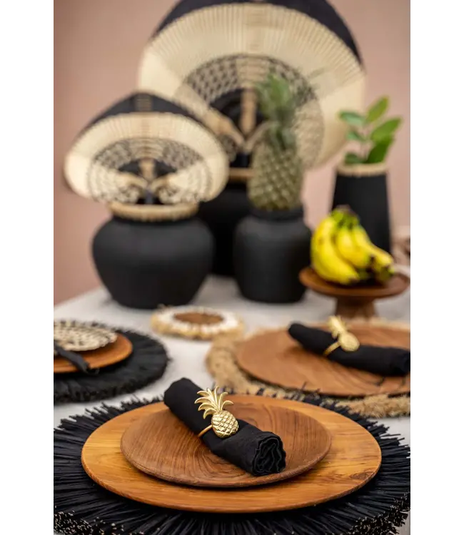 Bazar Bizar De Teak Root Rond Bord - XL