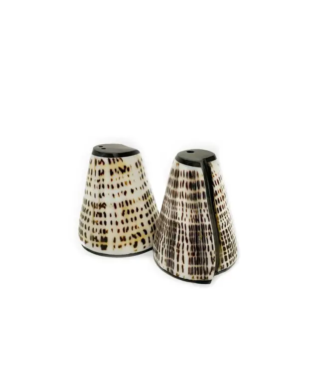 Bazar Bizar De Zout en Peppa Schelpen Set - Set van 2