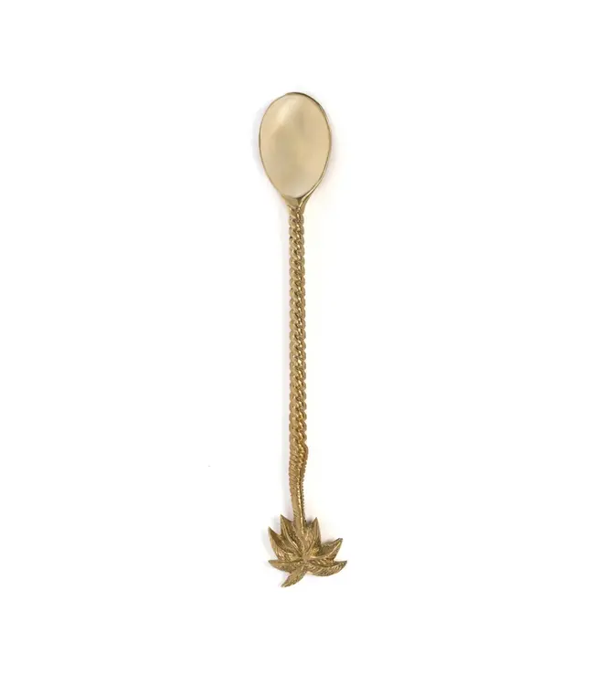 Bazar Bizar De Palmboom Lange Lepel - Goud