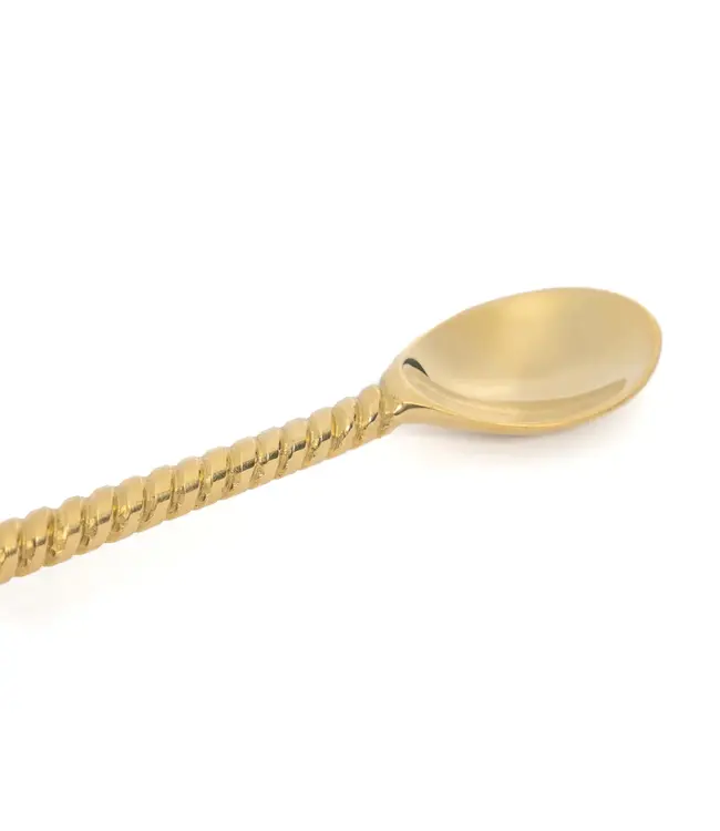 Bazar Bizar De Pineapple Lange Lepel - Goud