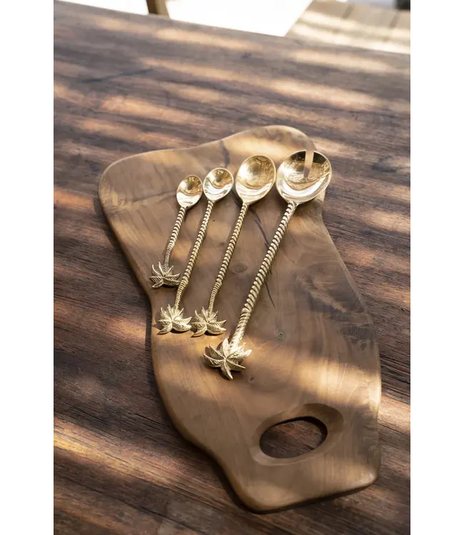 Bazar Bizar De Palmboom Lange Lepel - Goud