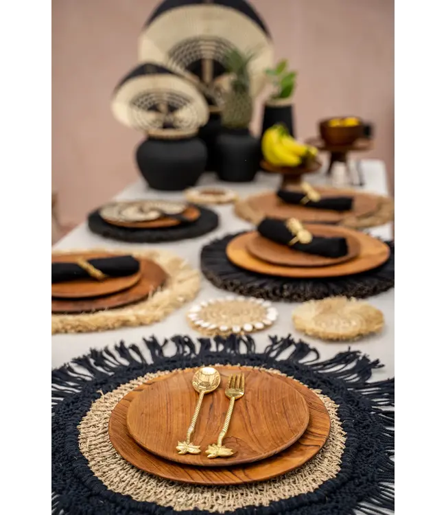 Bazar Bizar De Palm Tree Lepel - Goud