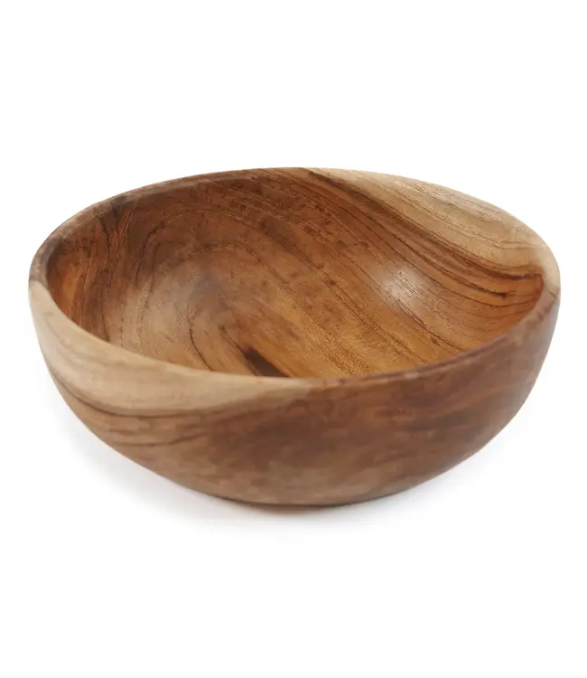 Bazar Bizar De Teak Root Snack Kom - S