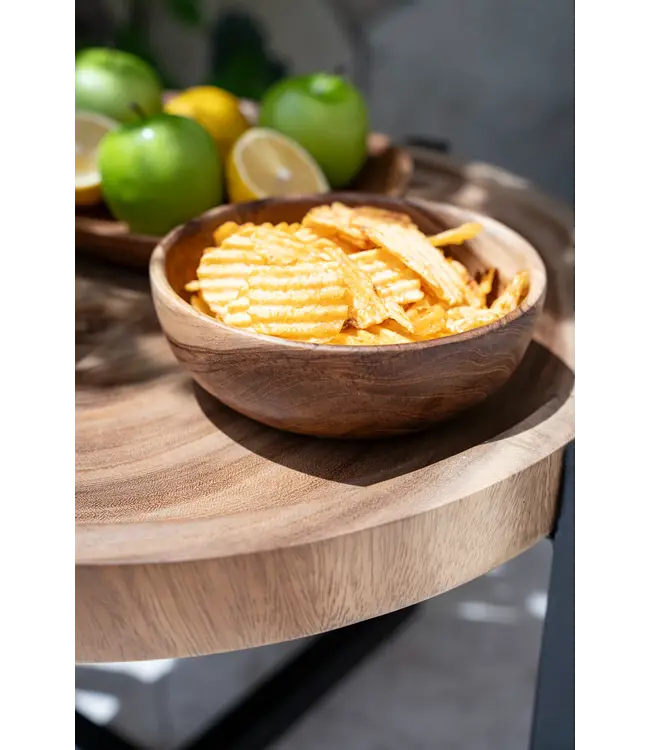 Bazar Bizar De Teak Root Snack Kom - S