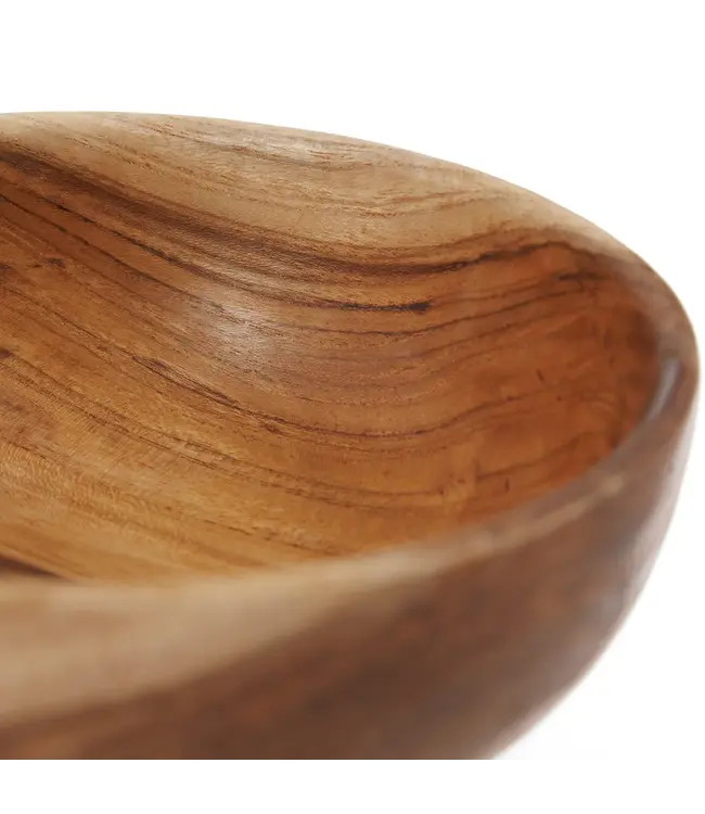 Bazar Bizar De Teak Root Snack Kom - S