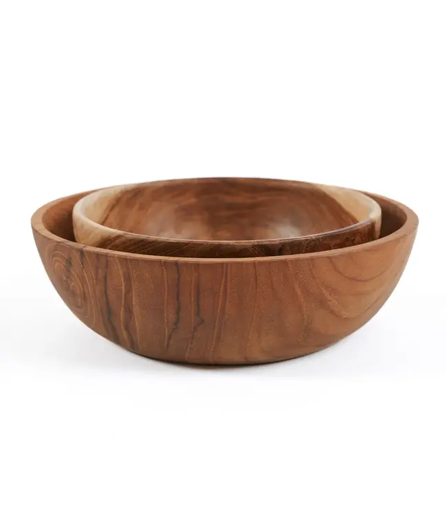 Bazar Bizar De Teak Root Snack Kom - S