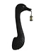 Light & Living Wall lamp 25x19x72 cm OSTRICH matt black