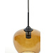 Light & Living Hanging lamp 23x18 cm MAYSON glass brown+black