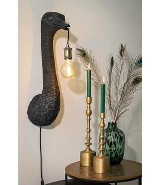 Light & Living Wall lamp 25x19x72 cm OSTRICH matt black